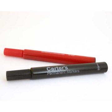 Marcador permanente Carters largo punta biselada