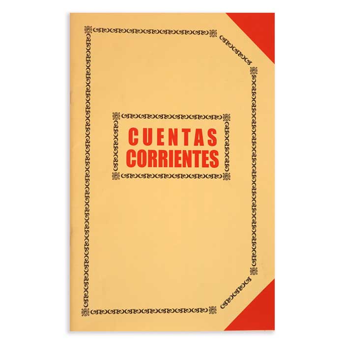 Cuaderno De Contabilidad Cuentas Corrientes - I.C