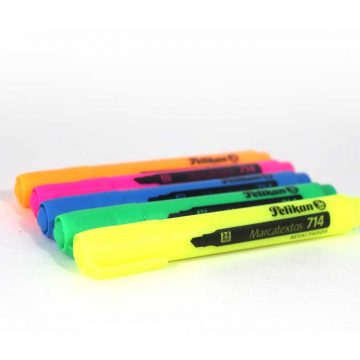 Marcador resaltador Pelikan 714 punta biselada