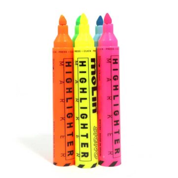 Marcador resaltador Molin RTF230 punta biselada