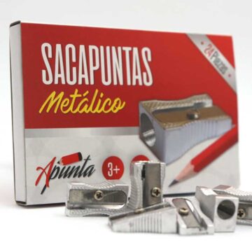 Sacapuntas Apunta de metal 1 agujero