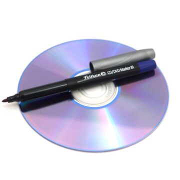 Marcador permanente Pelikan 81 CD/DVD punto fino