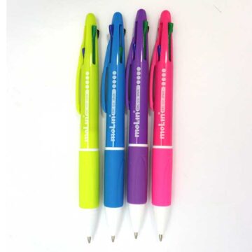 Bolígrafo Molin BMC120 retráctil 4 en 1