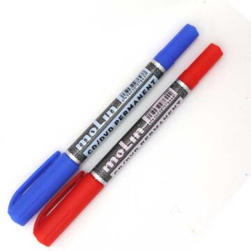Marcador permanente Molin CD/DVD doble punta